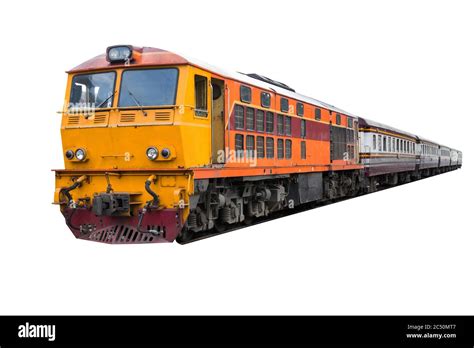 old Train and carriage bogie with isolated white background Stock Photo - Alamy