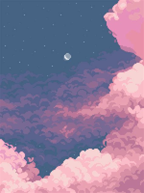 Clouds Study, 2-3 Hours : r/PixelArt