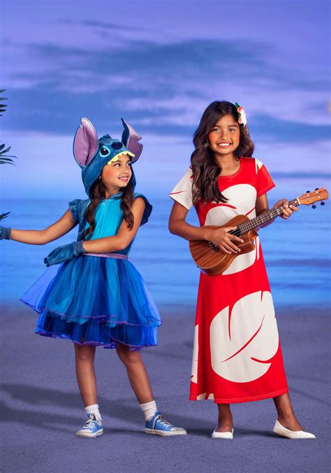 Child Disney Lilo & Stitch Costume Stitch Dress | Disney Costumes