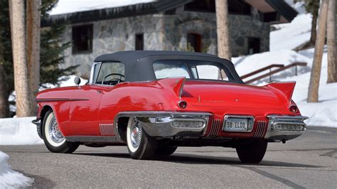 The 1955–58 Cadillac Eldorado brought a rise in power … and tailfin ...