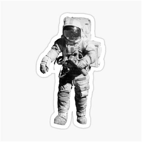 "NASA Apollo Space Astronaut in Space Suit" Sticker for Sale by ...