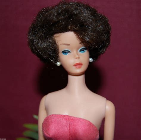 Vintage Bubble Cut Barbie Doll Brunette by LilysVintageBarbies