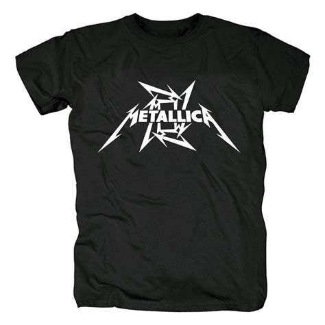 Metallica Tee Shirts Us Metal Band T-Shirt | WISHINY