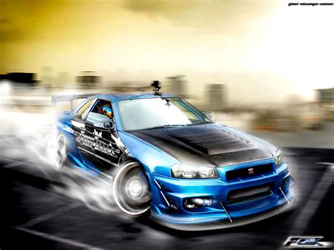 Nissan Skyline GTR Drifting by Faik05 on DeviantArt