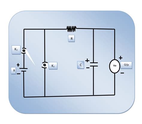 Charging And Discharging Of Capacitor Circuit Diagram