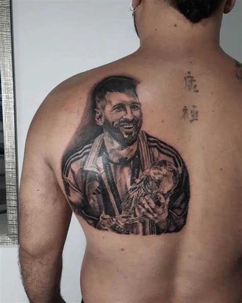 Lionel Messi tattoos all the rage after World Cup victory as Argentina ...