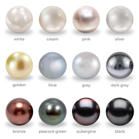 Different Pearl Types Colors The Four Major Types Of, 44% OFF