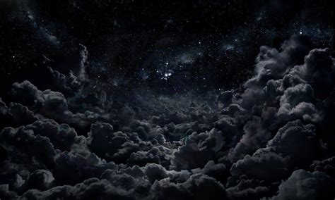 Night Sky with Clouds Wallpapers - Top Free Night Sky with Clouds Backgrounds - WallpaperAccess