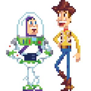 Toy Story Pixel by damnireekrad on DeviantArt