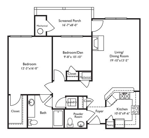 52+ New Concept One Floor Retirement House Plans