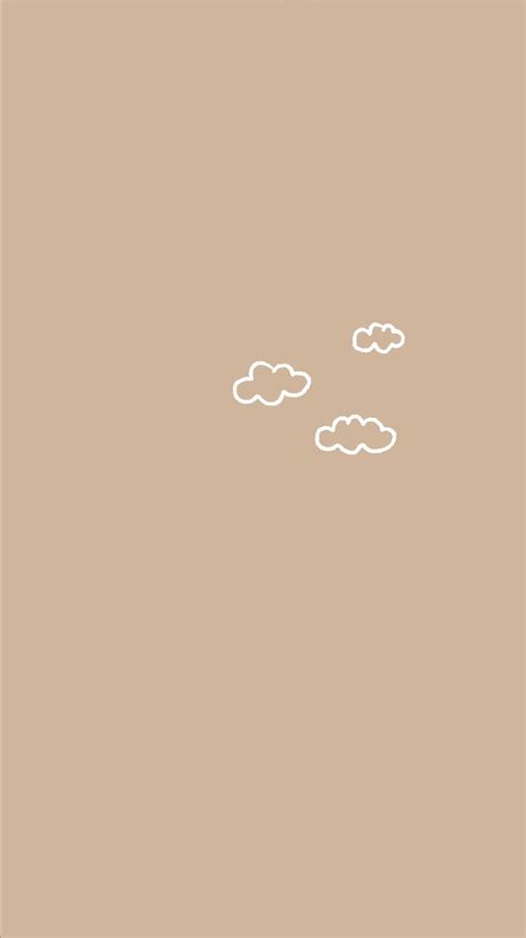 Minimalist Beige Aesthetic Desktop Wallpaper