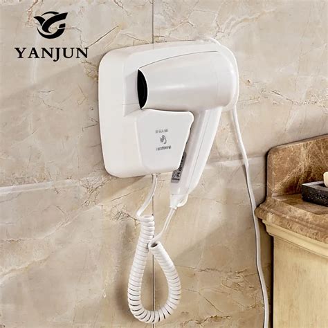 YANJUN Professional Hotel Bathroom Two Wall Mounted Hair dryer Hair SalonHood Dryer Two Hot ...