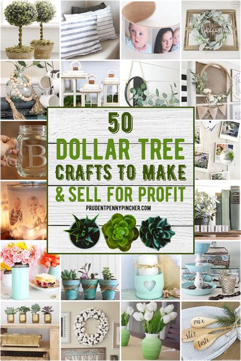 50 Dollar Tree Crafts to Make and Sell for Profit - Prudent Penny Pincher