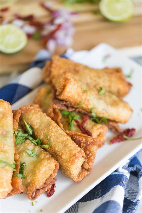 Copycat Avocado Egg Rolls - The Chunky Chef