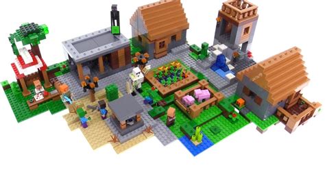 LEGO Minecraft The Village set review! 21128