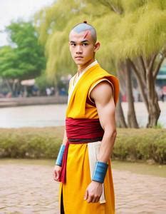 Avatar Aang Cosplay Face Swap ID:1086549