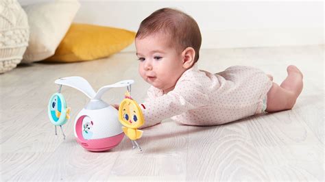 Tummy Time Mobile Entertainer Baby Toy pink