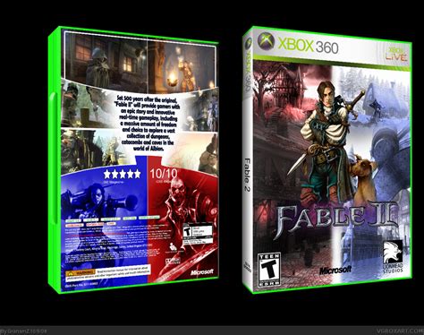 Viewing full size Fable 2 box cover