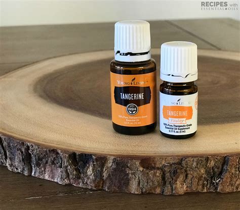 Getting to Know Your Oils - Tangerine Essential Oil - Recipes with Essential Oils