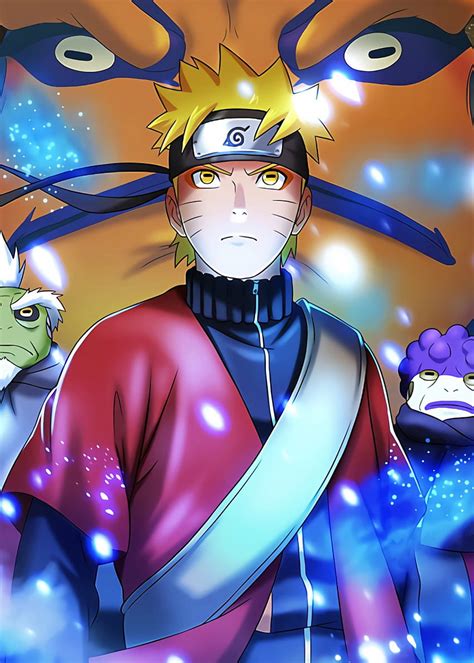 Naruto Uzumaki Bijuu Sage Mode Wallpaper