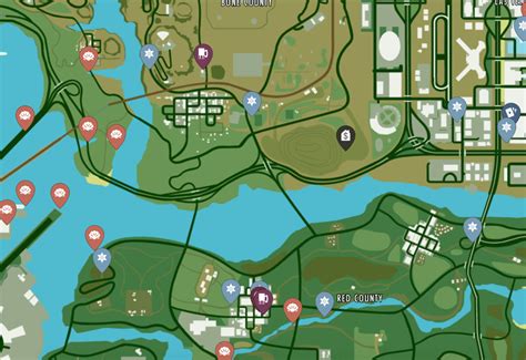 Grand Theft Auto: San Andreas Interactive Maps and Locations - IGN