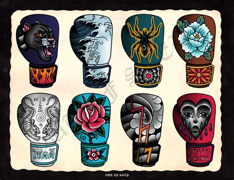 Top 71+ traditional boxing gloves tattoo best - in.cdgdbentre