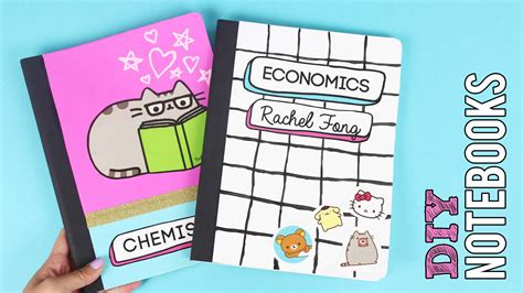 15 DIY Notebook Designs for Going Back to School