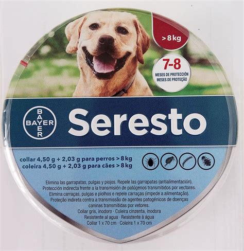 Seresto collar large dog > 8kg > 18lb SERESTO COLLAR LARG DOGS FROM BAYER - FREE SHIPPING