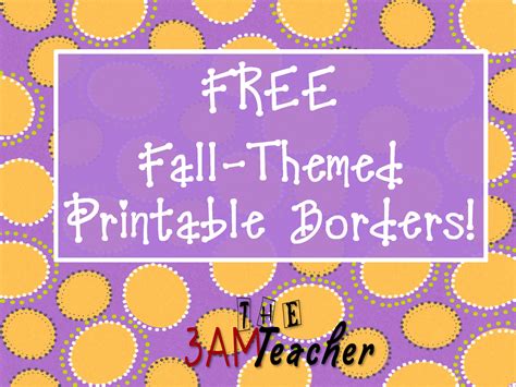 Free Printable Bulletin Board Borders Pdf