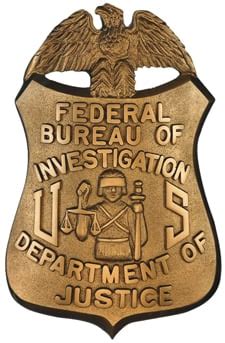 FBI Special Agent Badge — FBI