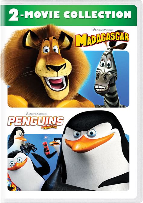 Amazon.com: Madagascar / Penguins of Madagascar: 2-Movie Collection [DVD] : Ben Stiller, Tom ...