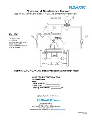 Fillable Online Isolation Valve Fax Email Print - pdfFiller