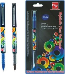 FIGO Ink Trox Blue & Black Gel Pen - Buy FIGO Ink Trox Blue & Black Gel ...