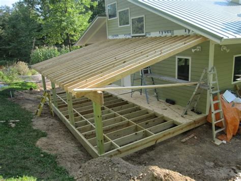 Shed Roof Attached To House