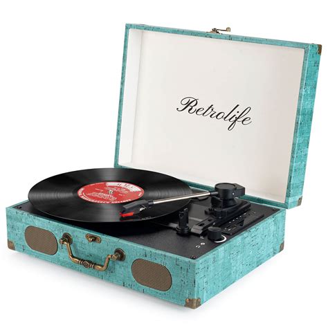 Wireless Turntable,Bluetooth Record Player - Retrolife