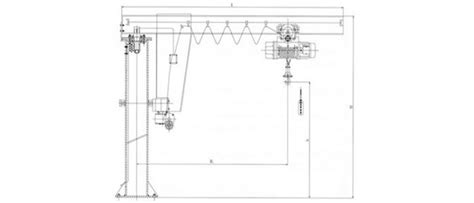 1 ton pillar jib crane | 1 ton free standing jib crane | 1 ton cantilever jib crane| 1 ton jib ...