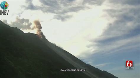 Video Captures Italy Volcano Eruption