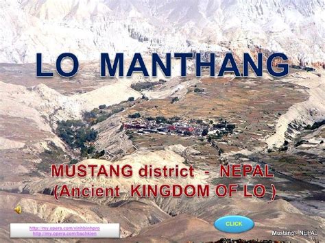 LO MANTHANG - Mustang - NEPAL