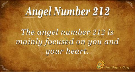 Angel Number 212 Meaning | SunSigns.Org