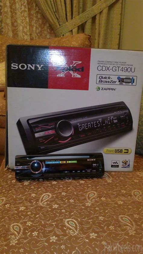 Sony Xplod MP3/USB Player With Warranty - Car Parts - PakWheels Forums