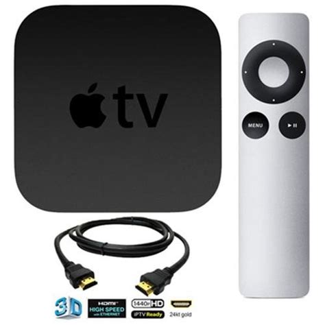 Apple TV + HDMI Cable: $72.49 shipped