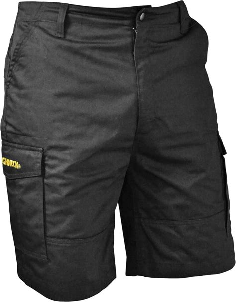 Roughneck Clothing Work Shorts Black Waist 34in: Buy Online at Best Price in UAE - Amazon.ae