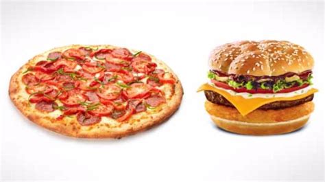 Which Is Healthier - Pizza or Burger?