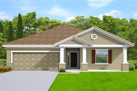 One-Story House Plan with Gabled Front Entry - 82259KA | Architectural ...