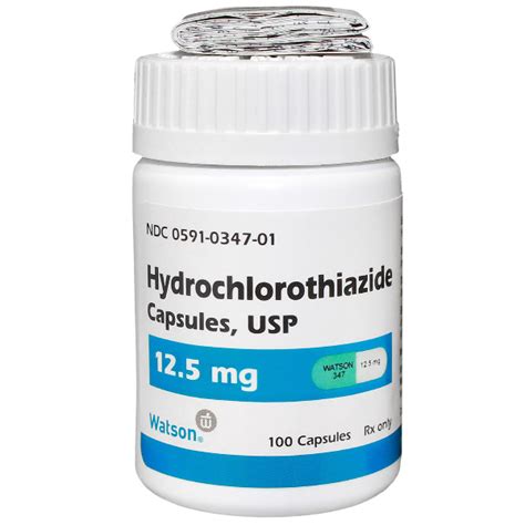 HYDROCHLOROTHIAZIDE 12.5MG - RX Products