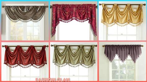 Window Curtains Valance Ideas/Different Types Of Window Swag Valance Styles - YouTube