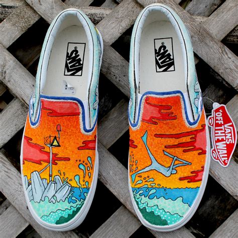 Custom designed Vans Slip On Sneakers – RadCakes Shirt Printing