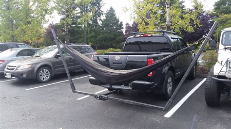 Diy Trailer Hitch Hammock Stand - DIYQH