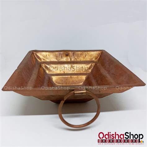 Buy Copper Homa Kunda - Copper Yagya Havan Kund for Home Pooja/Vedic Hawan Rituals - Odisha Shop