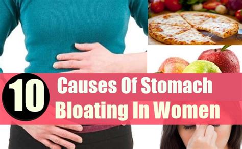 10 CAUSES OF STOMACH BLOATING IN WOMEN | Lady Care Health